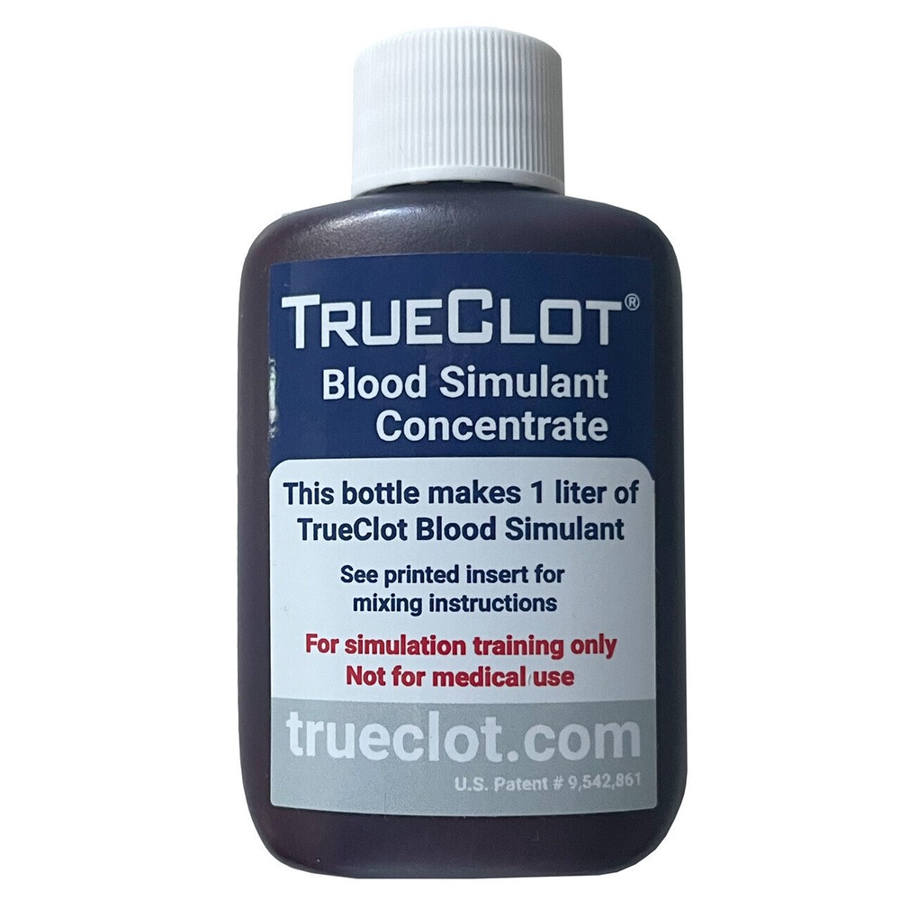 TrueClot® Blood Simulant Concentrate, Liter (4 pack)