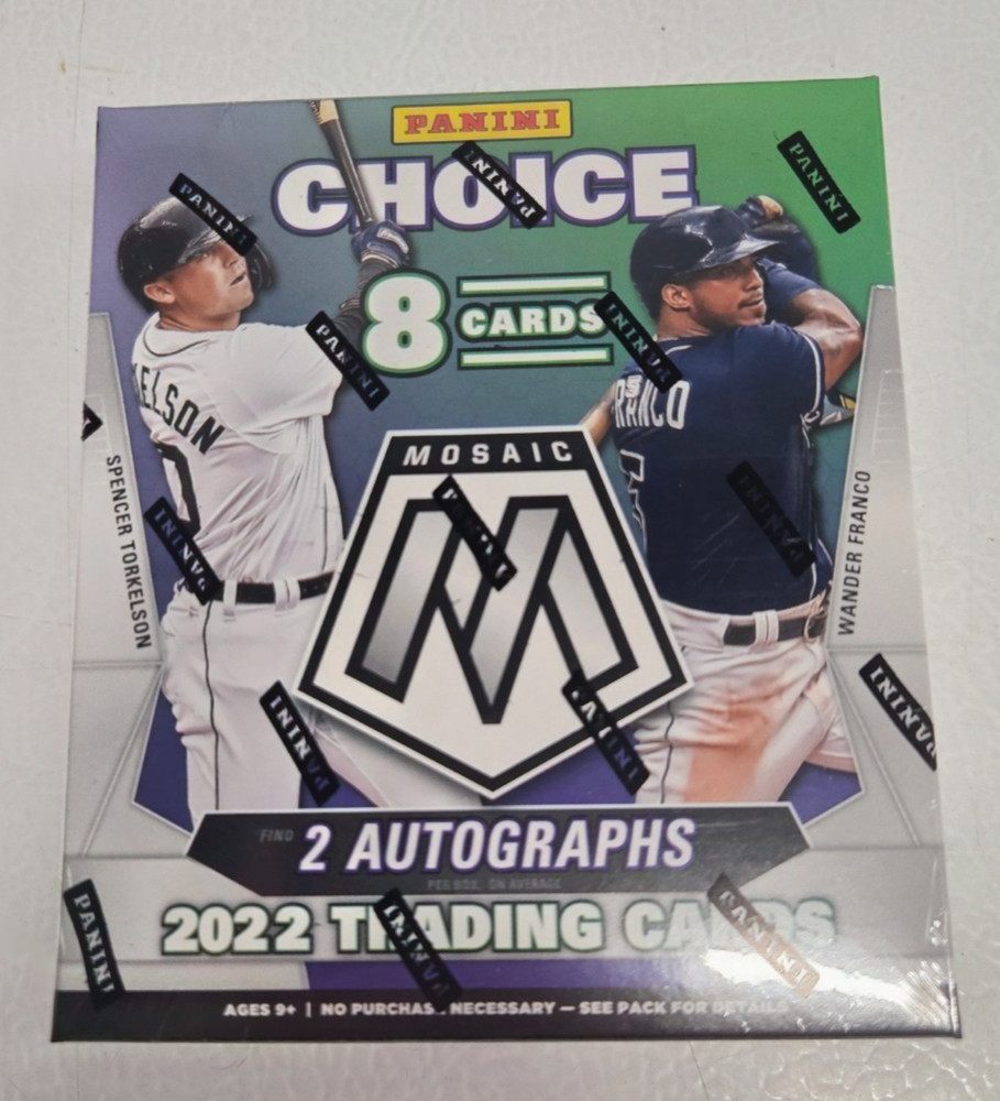 2022 Panini Mosaic Choice Baseball Sealed Box