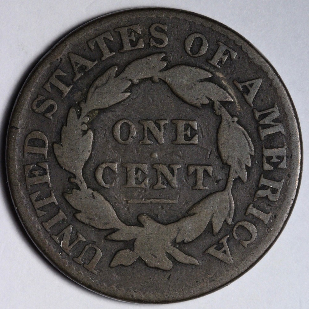 1831 Coronet Head Large Cent VF E111 UWNM