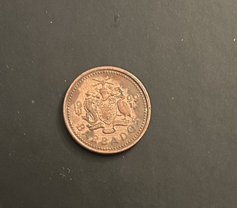 1999 1 Cent Barbados