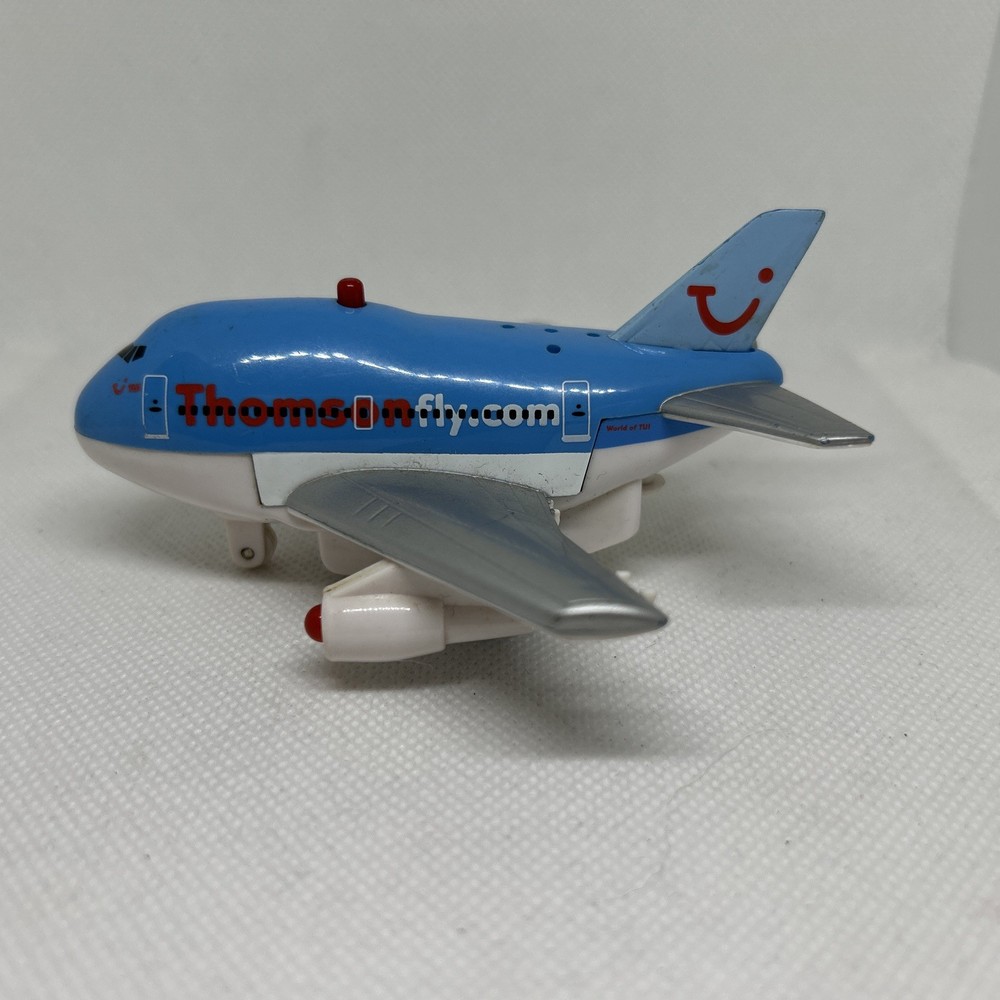 Thomson Pull Back Toy Plane with Lights and sound