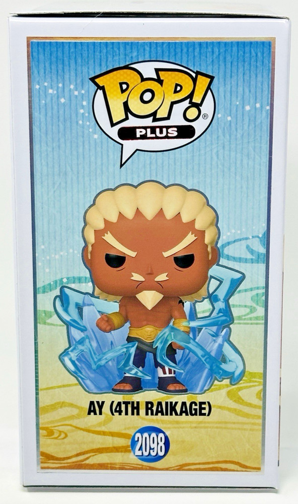 Funko Pop! Plus Naruto: Ay (4th Raikage) #2098 Common Pre-Release w/Protector