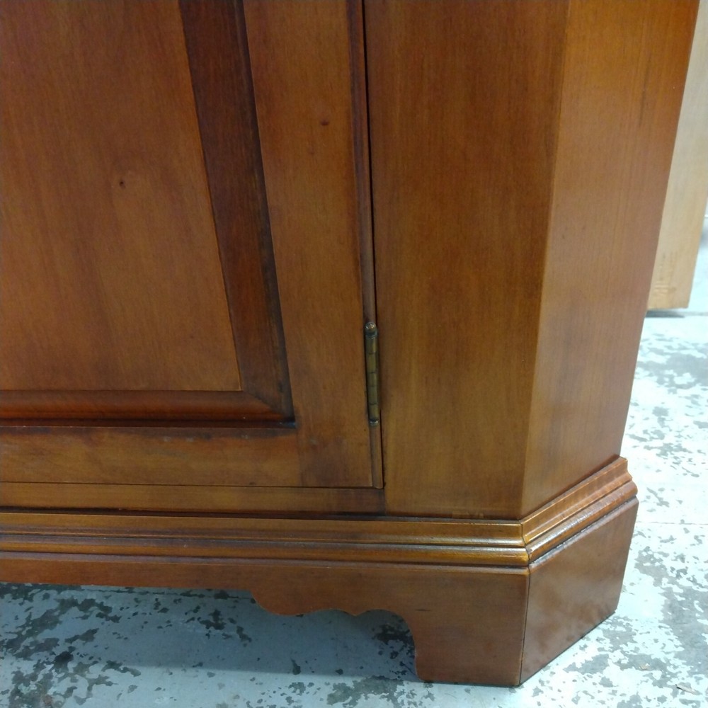 Thomasville Hartford House Vintage Solid Rock Maple Corner Cabinet Kitchen NICE