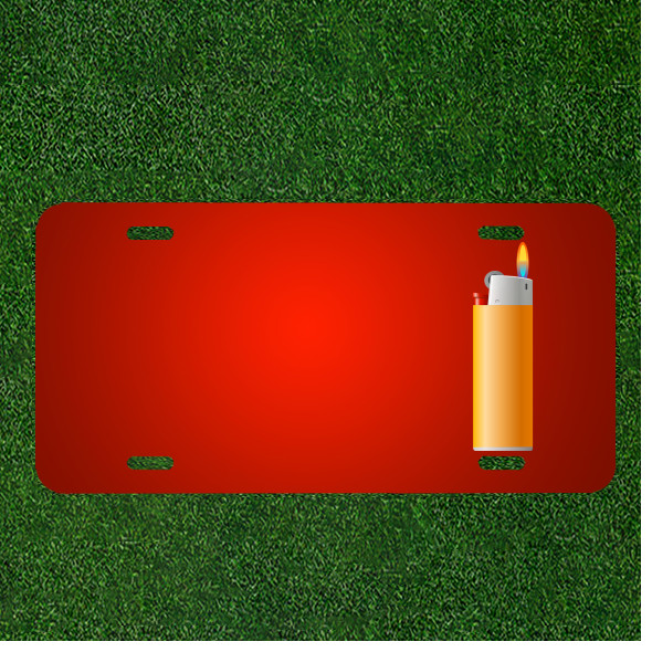 Custom Personalized License Plate With Add Names To Pocket Lighter Lighter