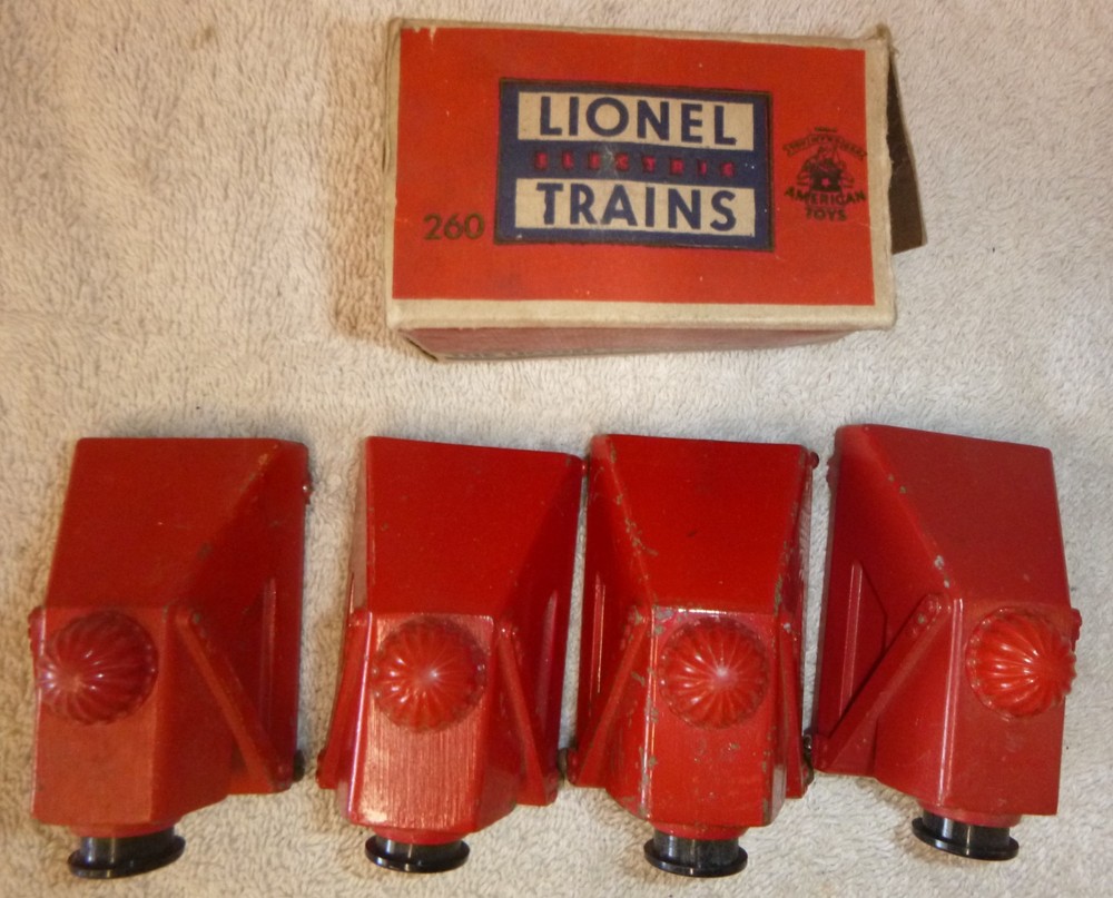 Lionel 4x 260 bumpers
