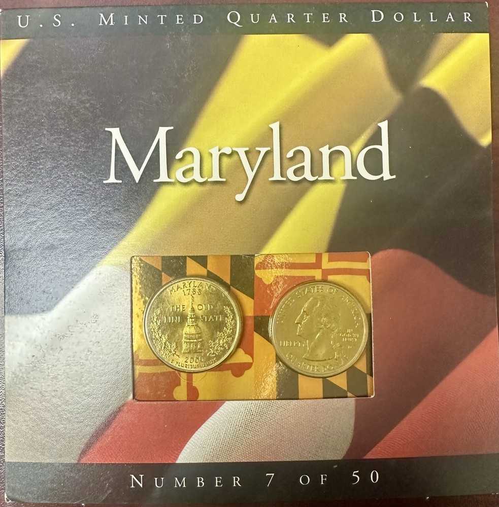 The States Quarter Program in Original Package- Five, 2 Quarter Packages.