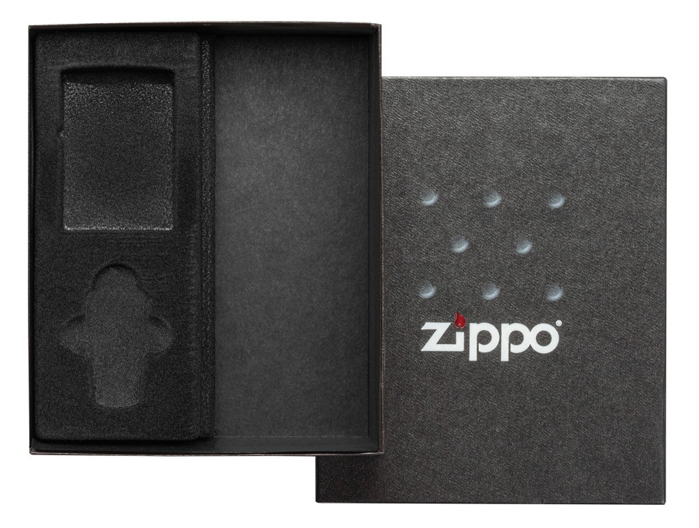 Zippo Classic Lighter Gift Set (Package, Lighter fluid & Flints) - Lighter no...
