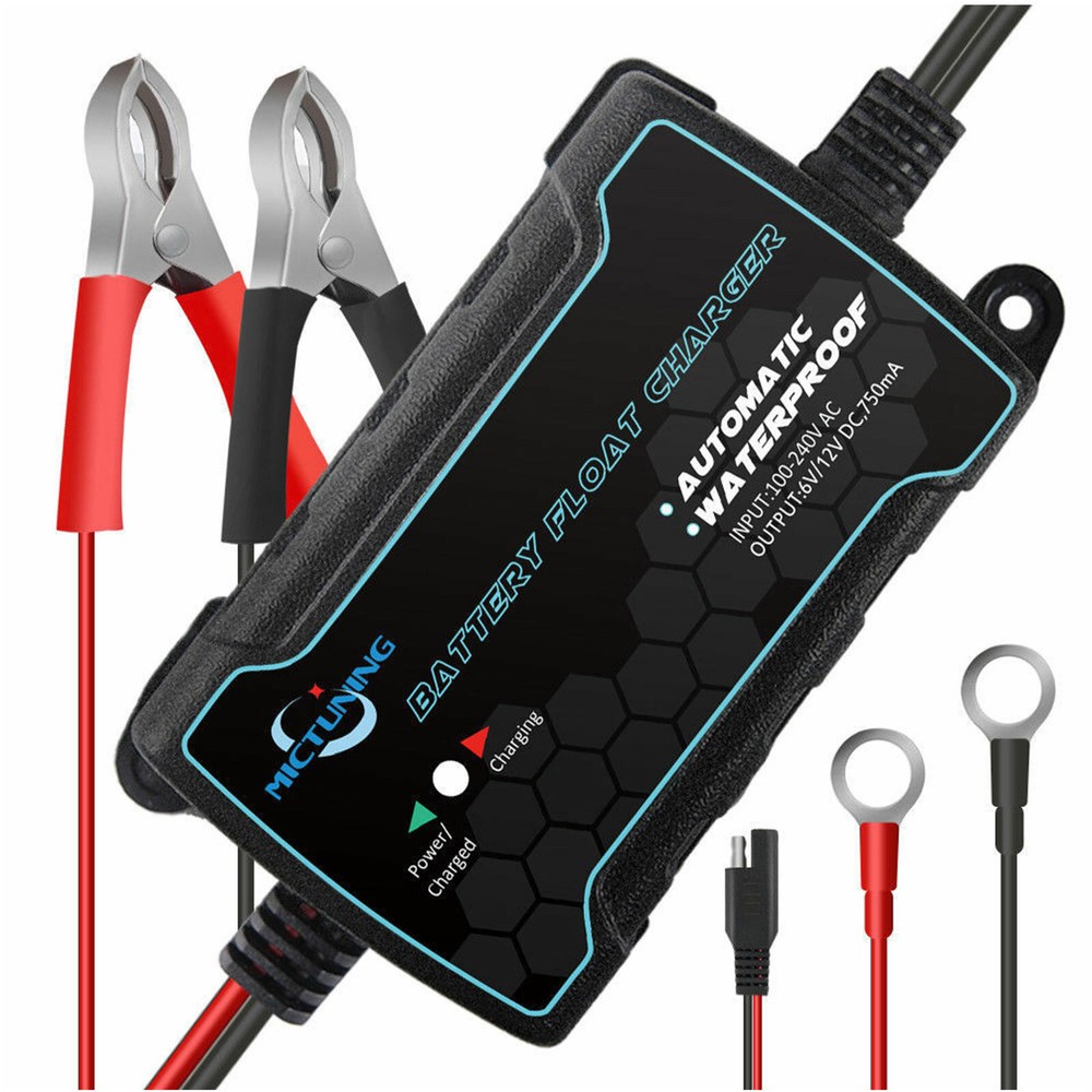 6V & 12V Smart Automatic Battery Charger Maintainer Motorcycle Car Trickle Float