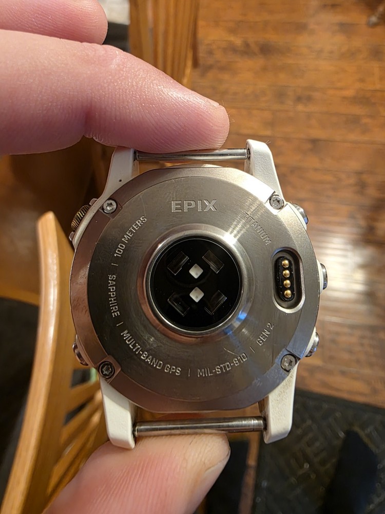 Garmin epix (Gen 2) Sapphire GPS Watch - White