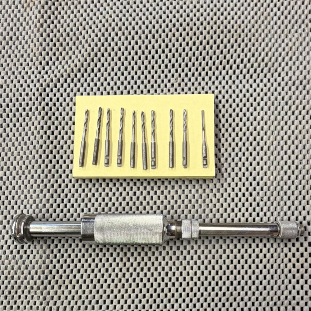 Stanley Yankee 41Y Vintage Original Hand Drill with Drill Bits