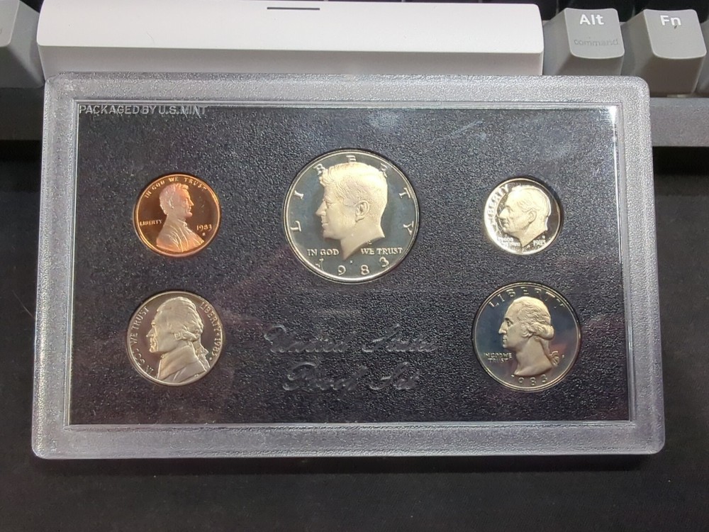 1983 S - US PROOF SET - ERROR CENT