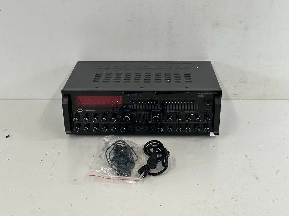 Technical Pro 2000 Watts Professional Mixer and Amplifier