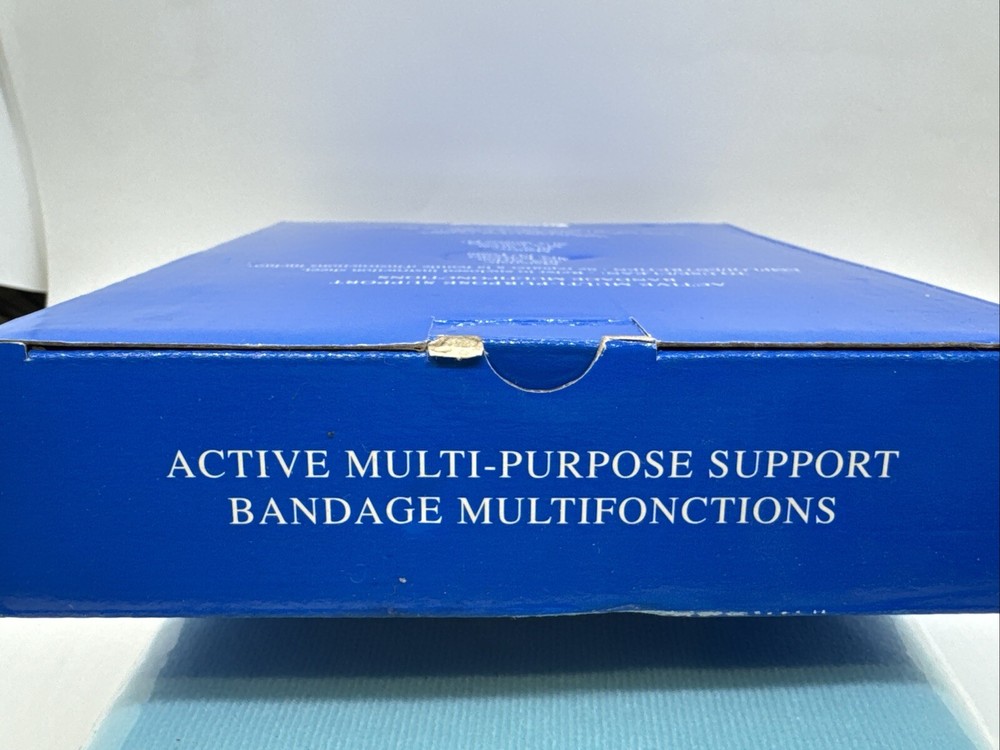 AVON WELLNESS Multi-purpose Support Bandage 2007 Light Blue + Hot/Cold Compress