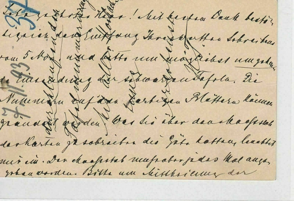 German Postal History Stamps Postcard Ref: R4883