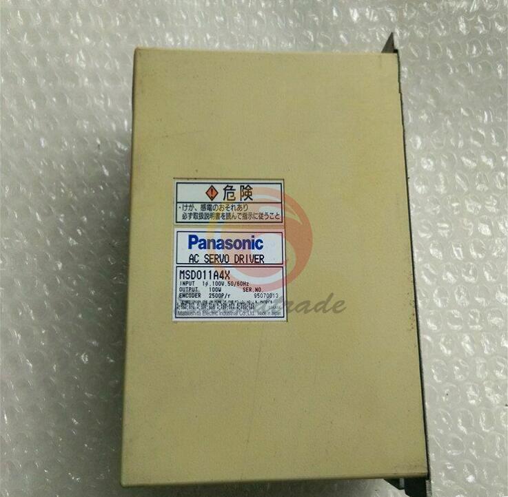 1x USED Panasonic MSD011A4X Servo Drive