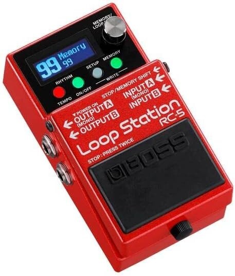 BOSS RC-5 LOOP STATION Guitar Effect Pedal