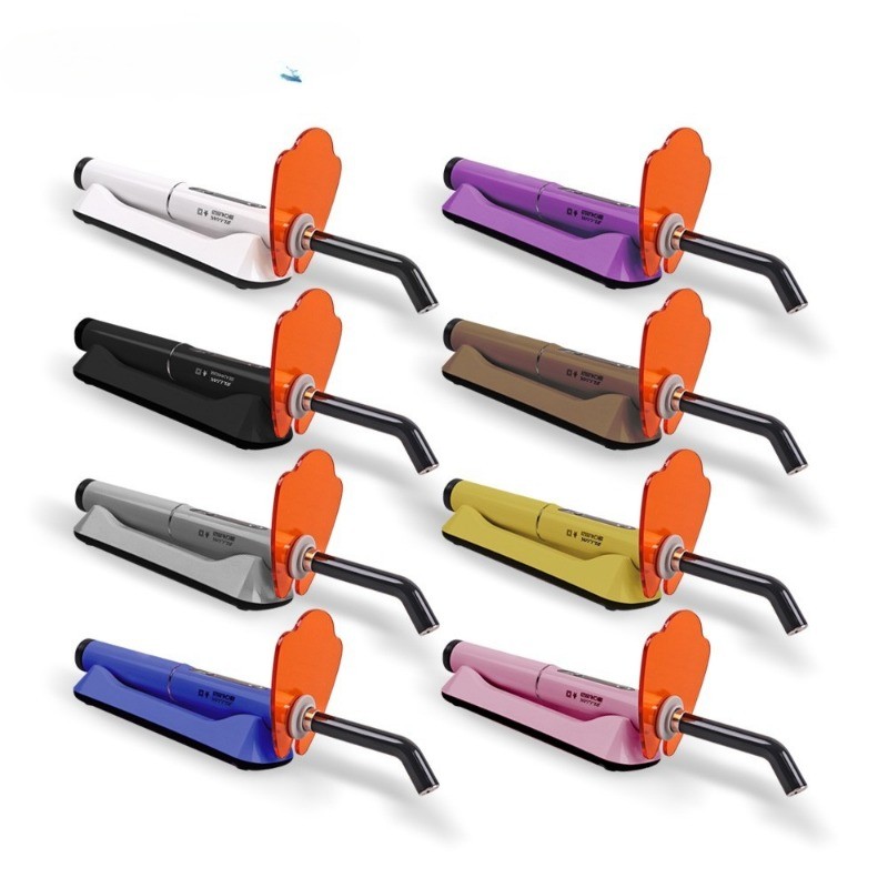 Wireless Dental Light Curing Machine 1s/2mm Resin Curing Light 800-2400mW/cm²