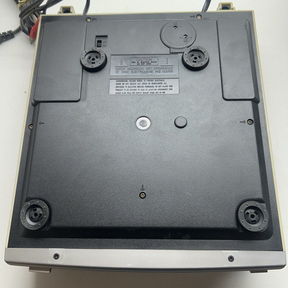 Sony PS-J11 Stereo Turntable System Record Player Auto Return Tested & Working