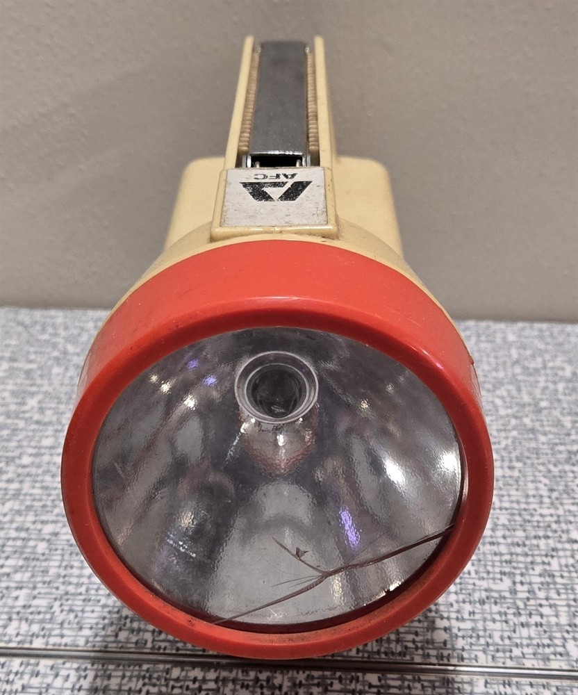 Vintage AFC British Design No. 970639 Multi-Use Flashlight