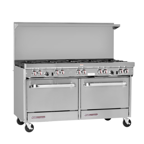 Southbend S60DD 60" 10 Burner Gas Range w/ (2) Standard