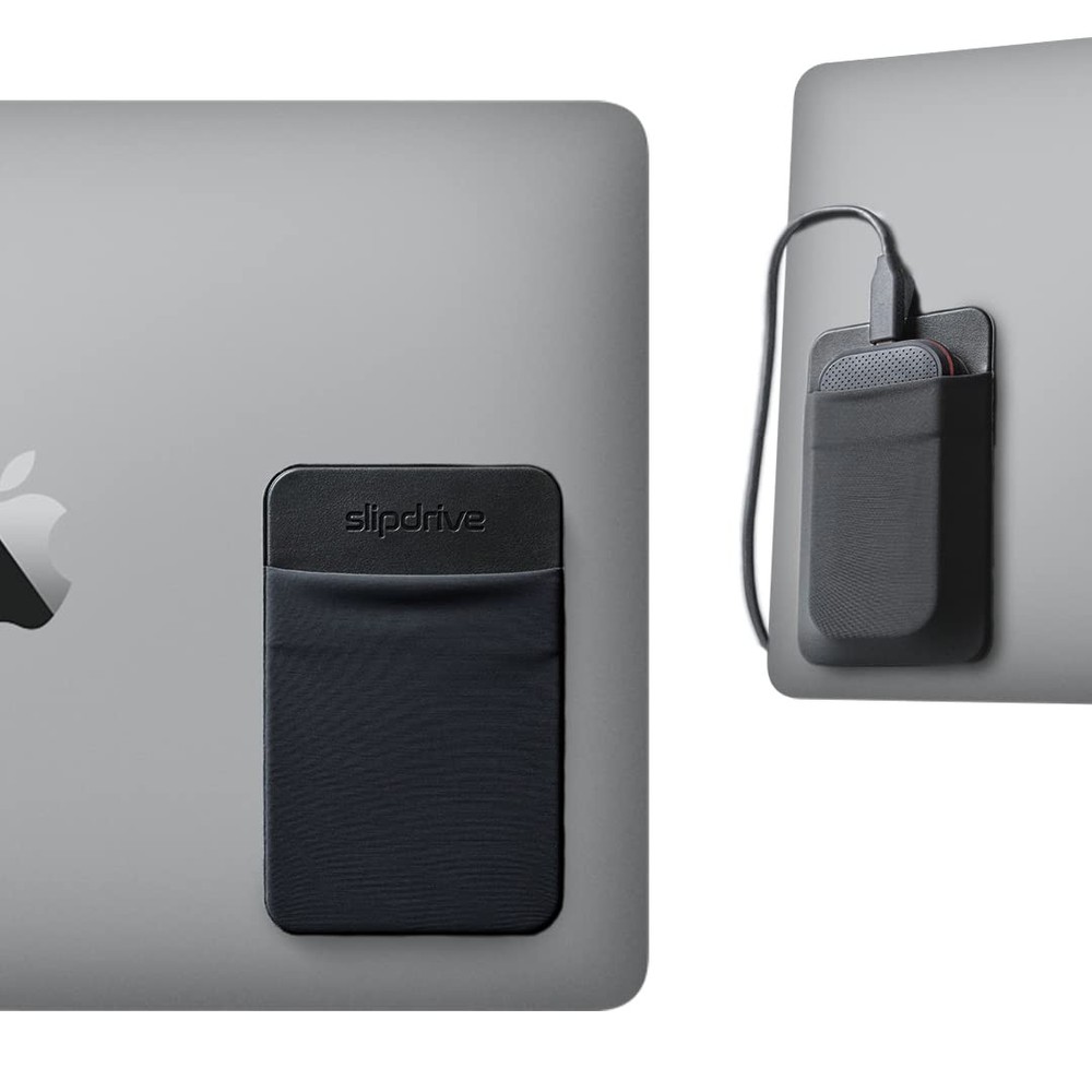 - Portable Hard Drive Sleeve for Laptop - SSD Solid State Drive - Reusable Adhes