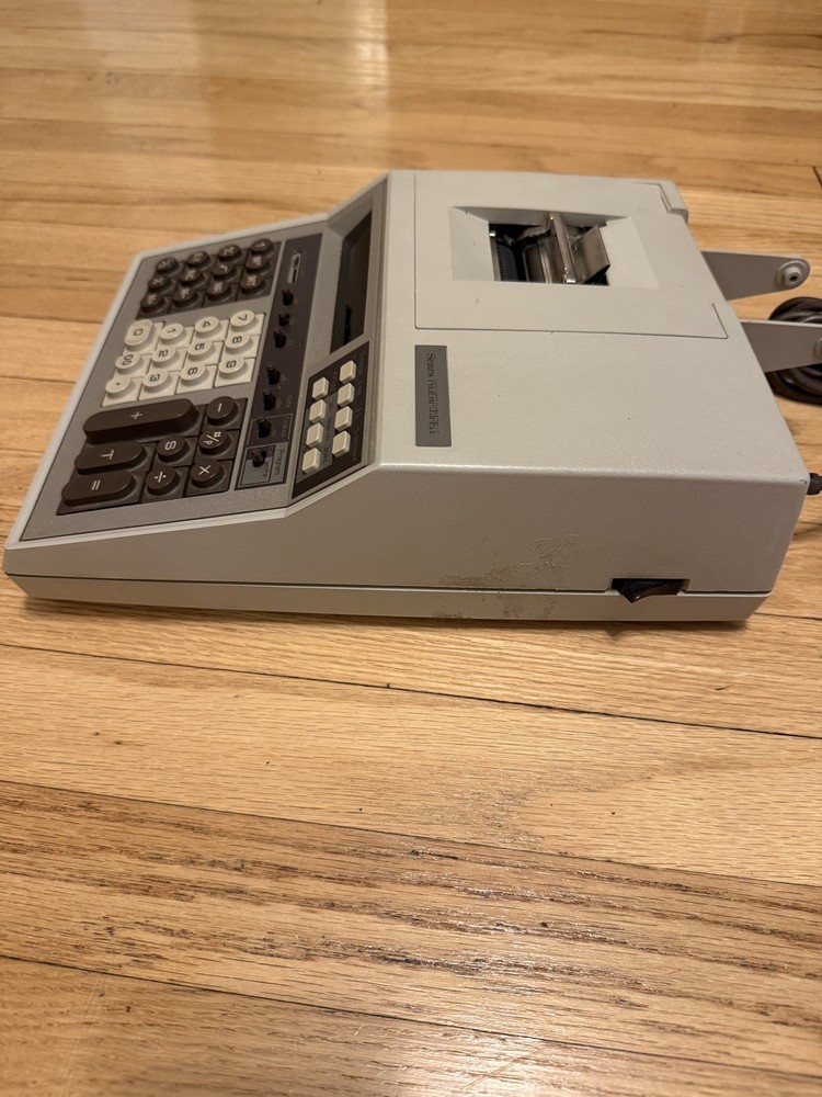 VINTAGE SEARS MODEL 272.58050 PROGRAMMABLE PRINTING/DISPLAY CALCULATOR
