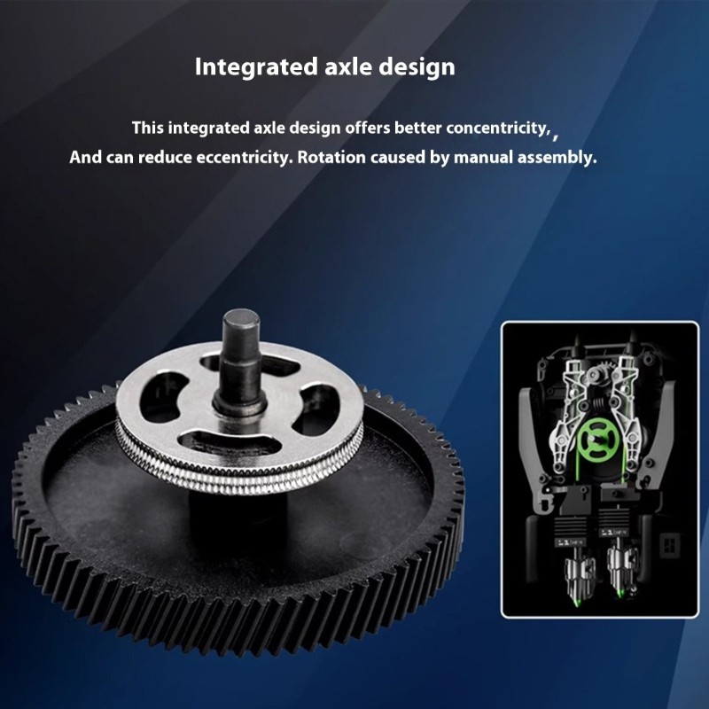 Precise 3D Printer Gear For H2D With Electroplated Coating Wear Resistance