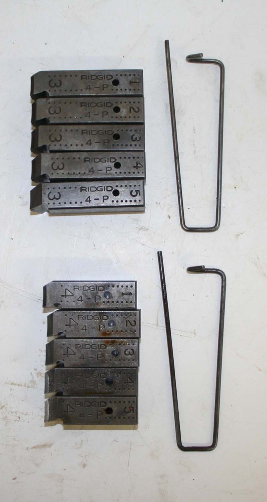 Ridgid 4p Threader 2-1/2"-4" Threading Machine Jam Proof Incl 2 1/2",3", 4" Dies