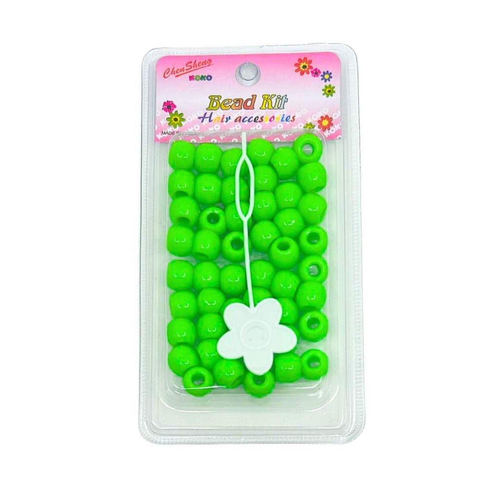 Deluxe Large Green Bead Kit: 50 Pack