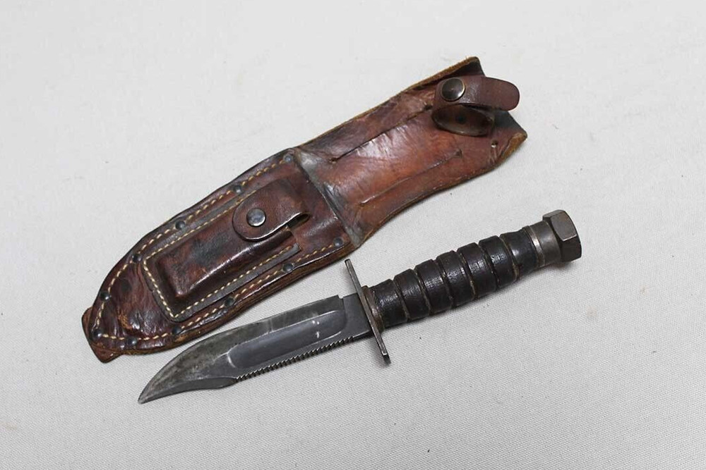 US Jet Pilot Knife Camillus NY Marked Blade . DWU1078