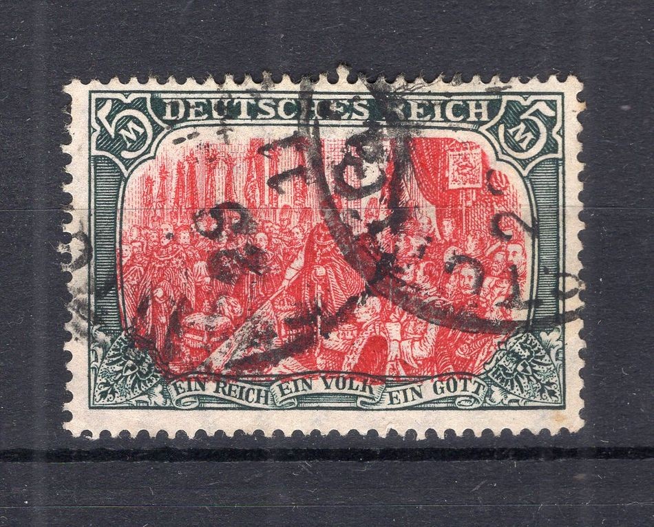 Dr-Germania 97AIa Color Postmarked BPP (75488