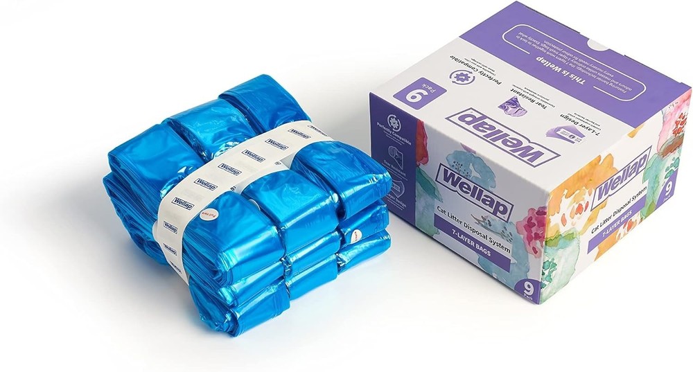 Fresh Scent Litter Refills 9 Pack - Easy Assembly and Perfect Compatibility