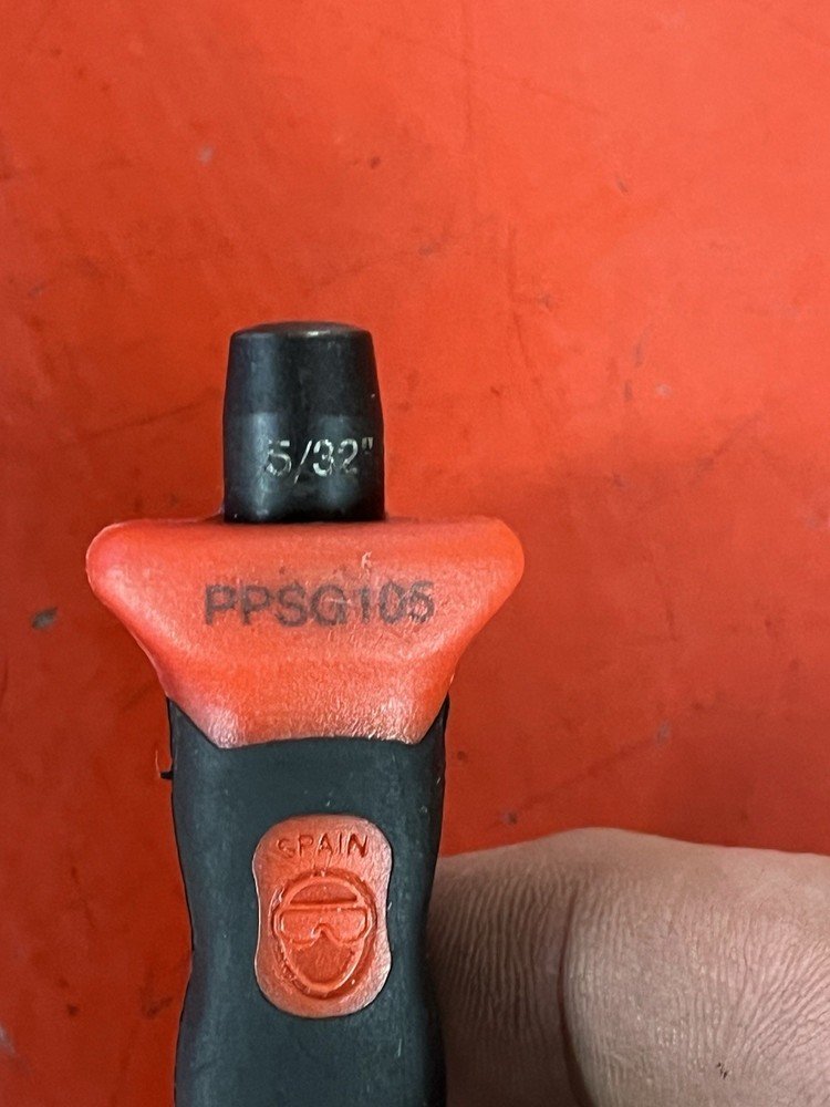 Snap-on Tools Soft Grip 5/32" Pin Punch PPSG105 Red