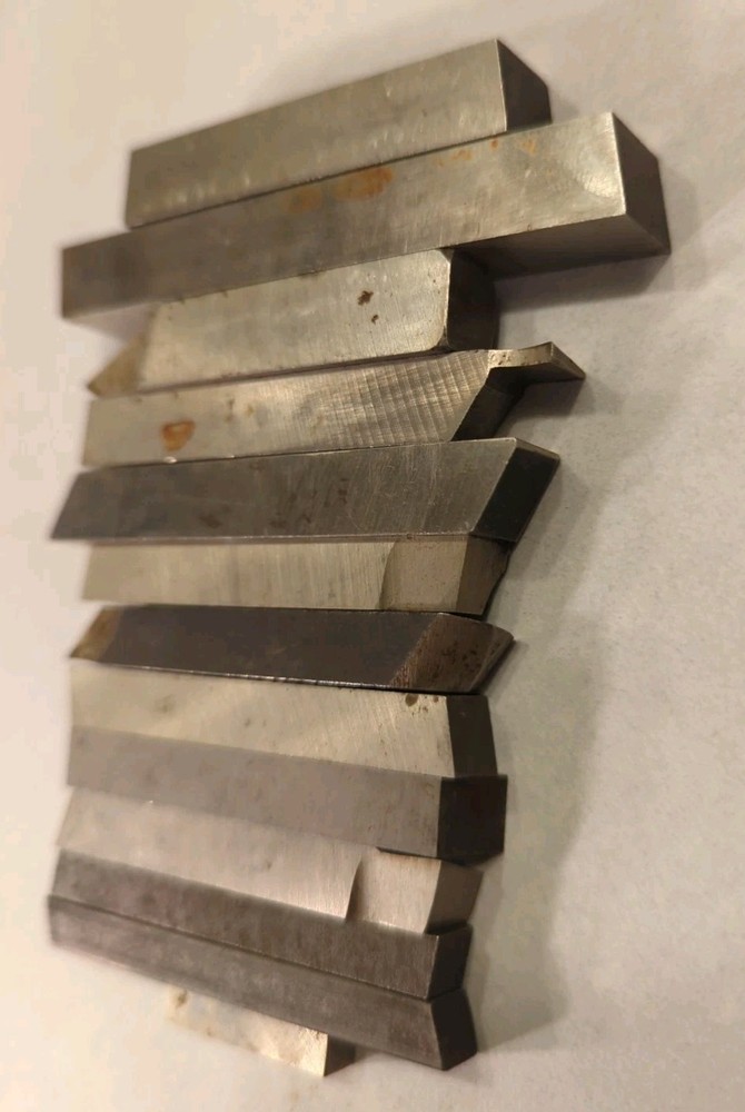 MO-MAX REX GORHAM Lathe Bits Lot Different Sizes Used