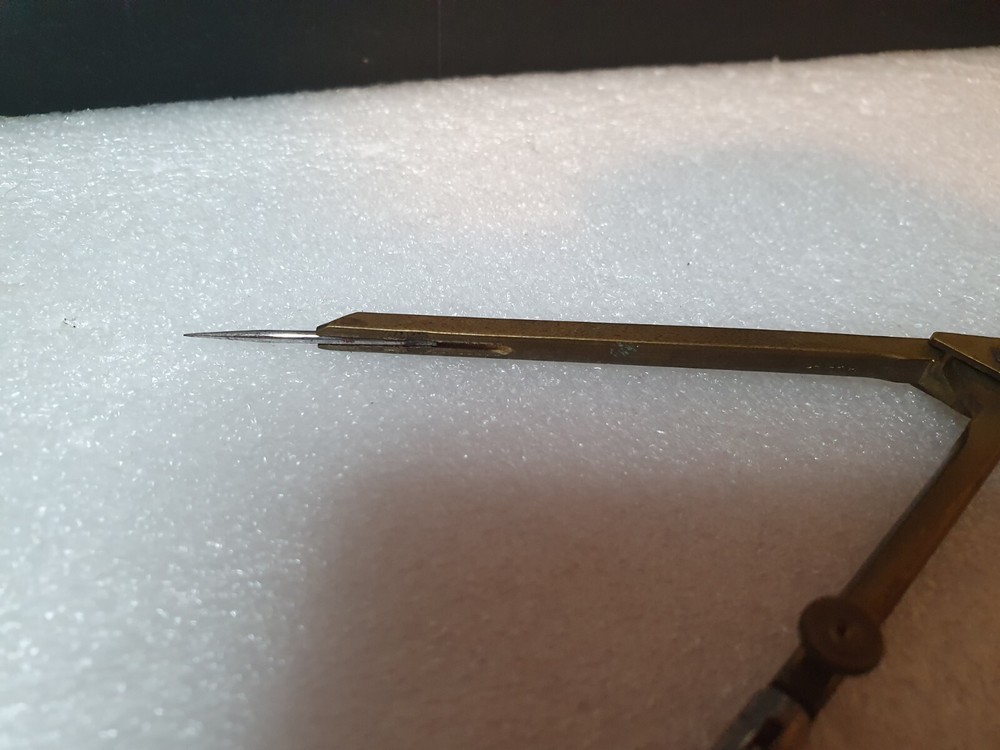 Vintage German Staedler Bavaria Drafting Drawing Compass Tool Architect Engineer