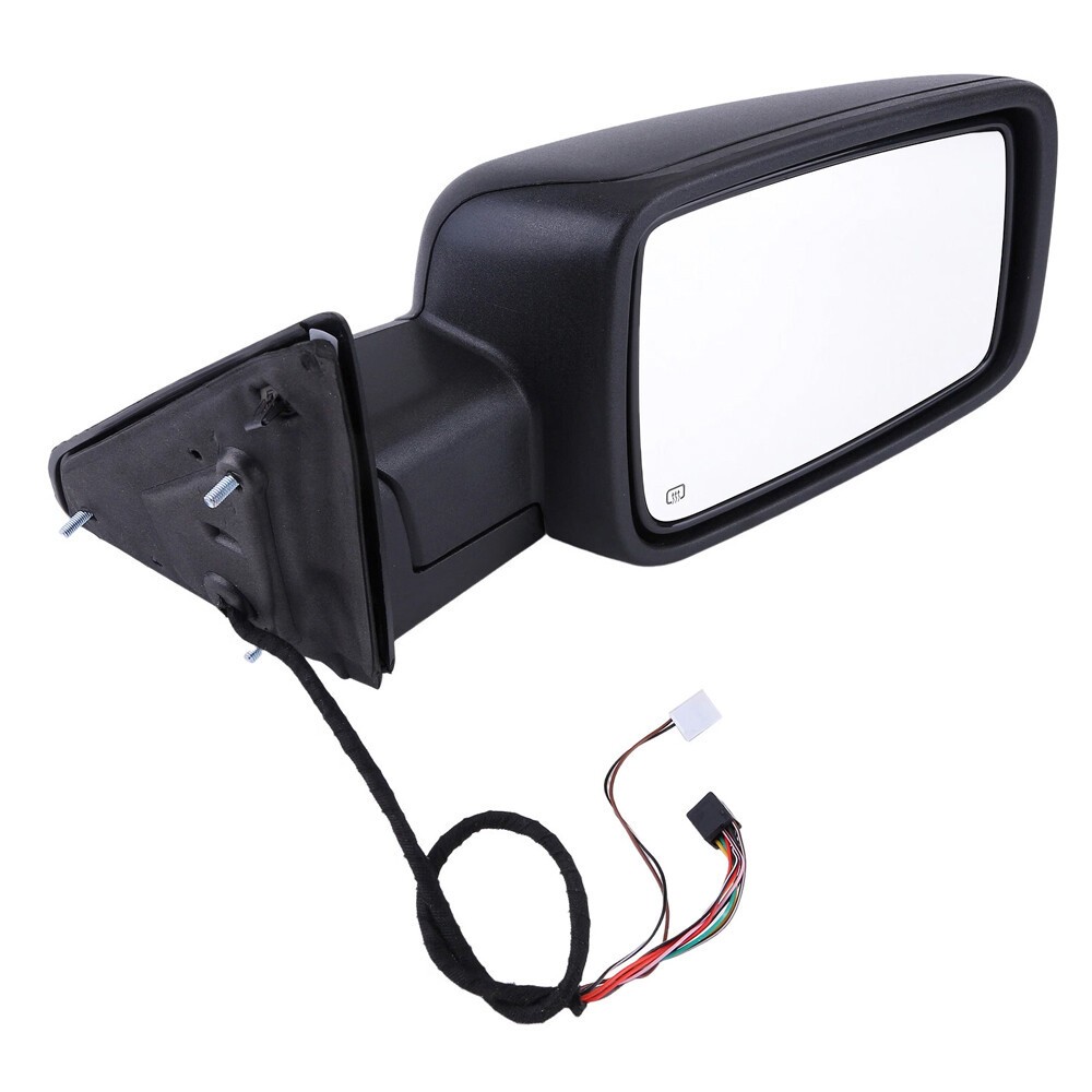 Left/Driver Fits 2013-2019 Dodge Ram 1500 Power Fold+Heated+Temp Sensor Mirror