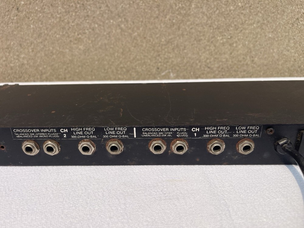 QSC Rack Mount X-2.2 Electronic Crossover - Audio Processor