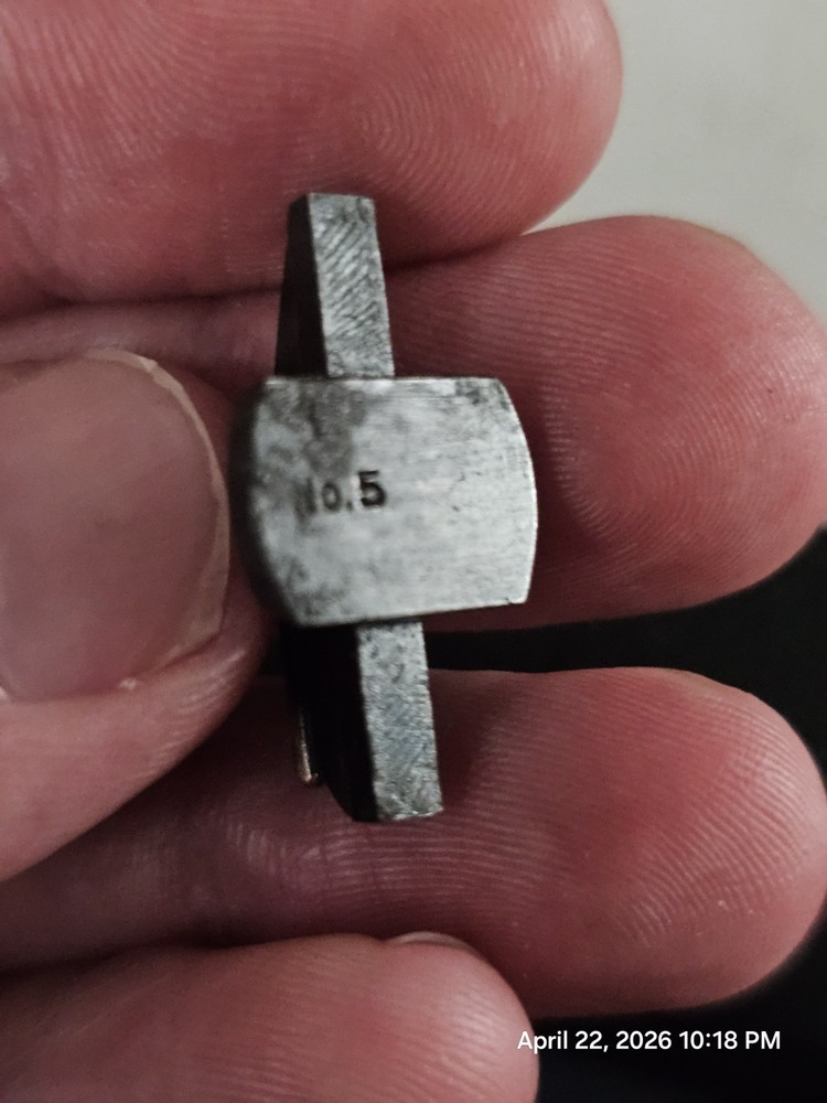 Marble Sheard No. 5 Dovetail Front Sight Blade