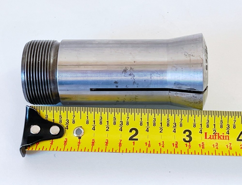 PRECISION 1/4" Round Collet 5C W/ External Threads .25"