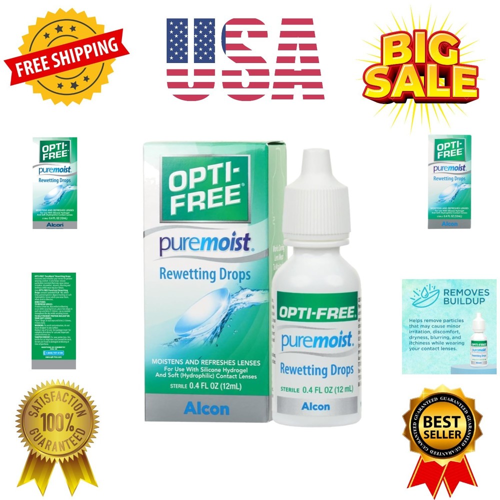Puremoist Rewetting Drops, 12-mL