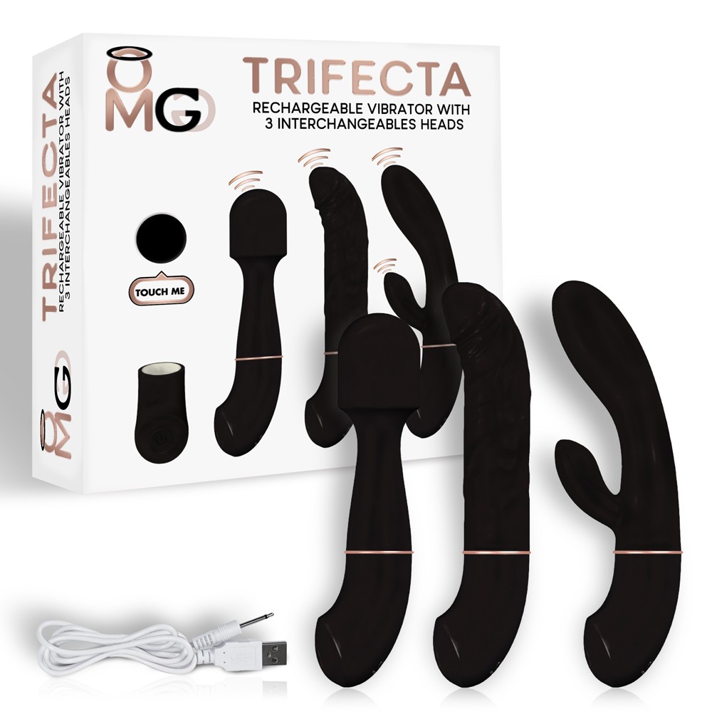 Omg Trifecta Rechargeable Vibrator