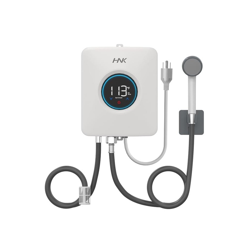 Tankless Electric Water Heater 110V 1800W Outdoor RV Camper LED Digital Display