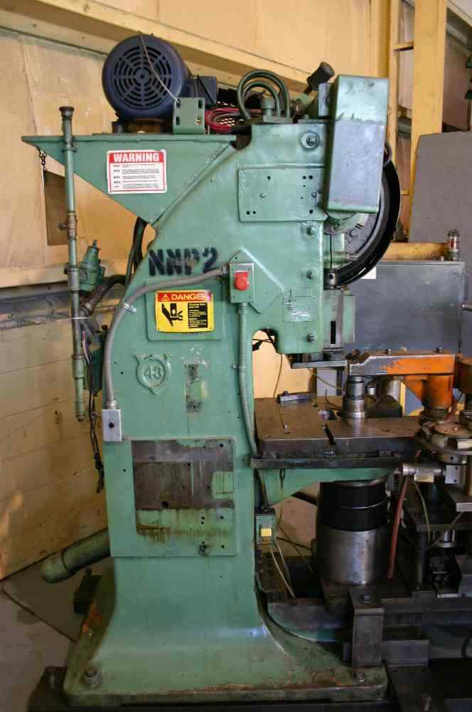 20 TON V & O GAP BED NOTCHING PRESS: YODER #51138
