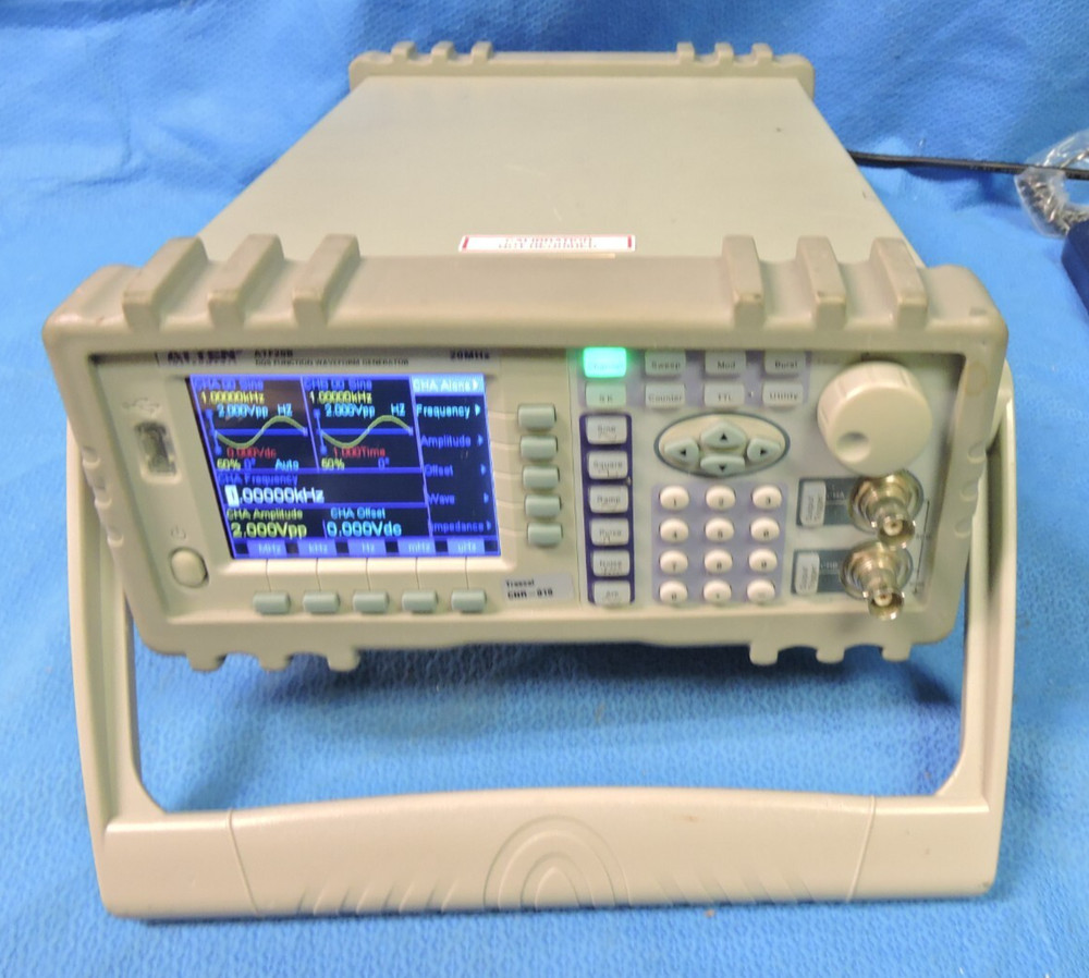 ATTEN ATF20B DDS Function Waveform Generator Signal Source 20MHZ 100MSa/s TESTED