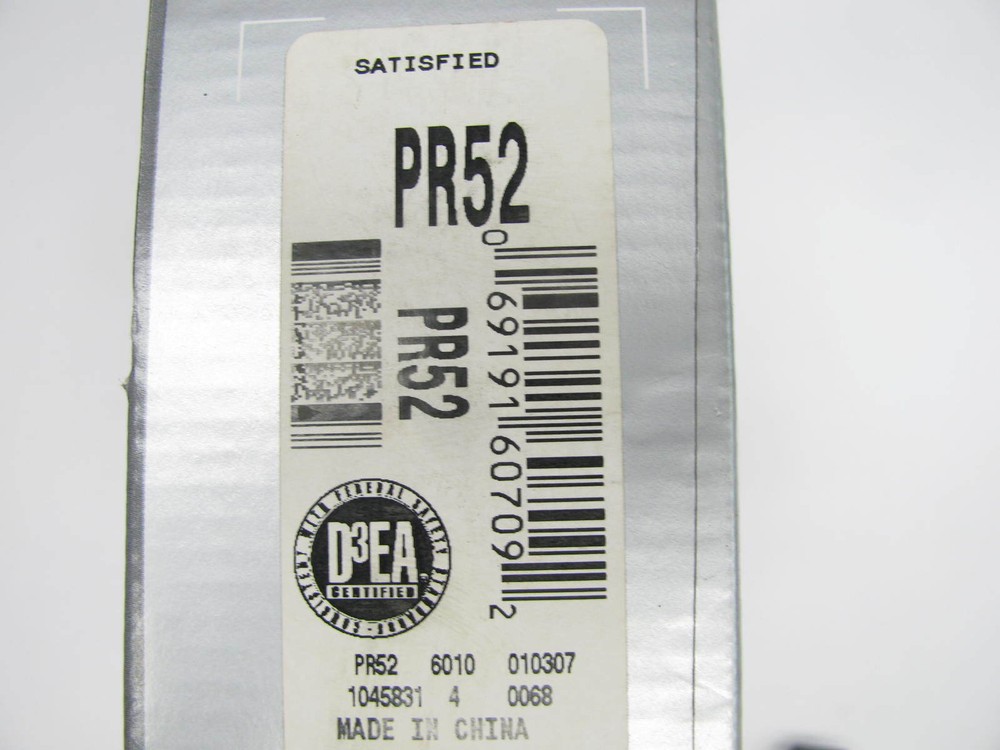 Satisfied PR52 Front Disc Brake Pads