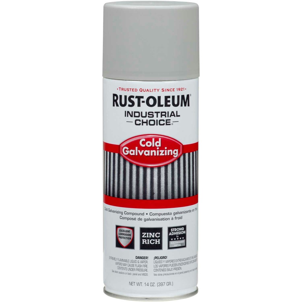 Rust-Oleum 1600 System Galvanizing Compound Aerosol Cold Galvanizing 14 oz. Can