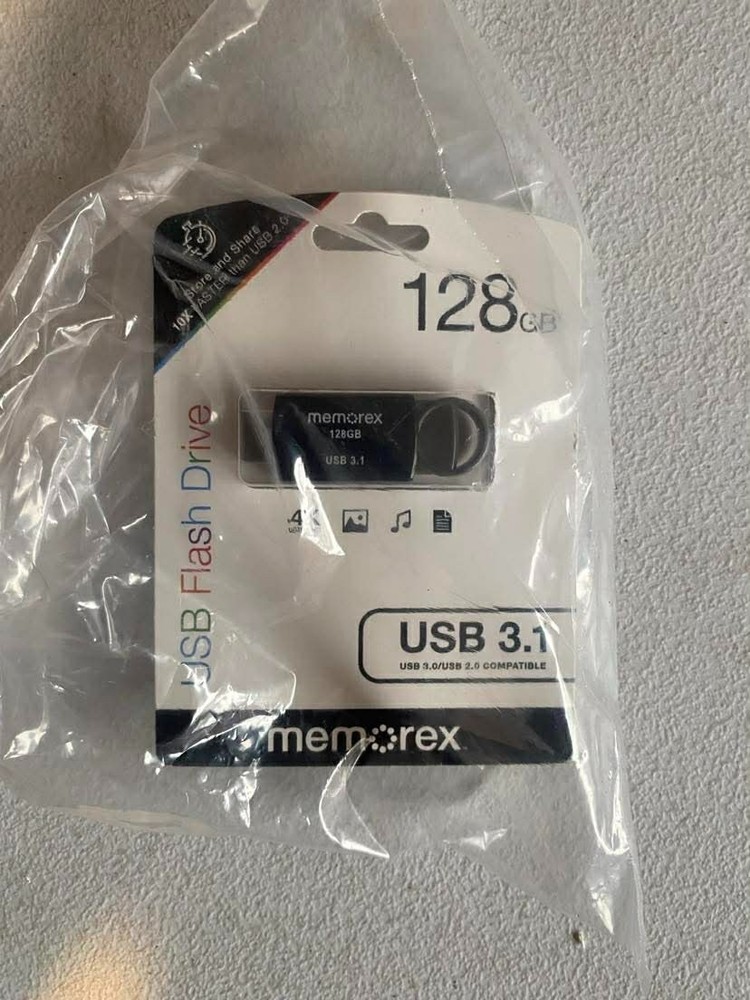 Memorex 128GB USB 3.1 Black
