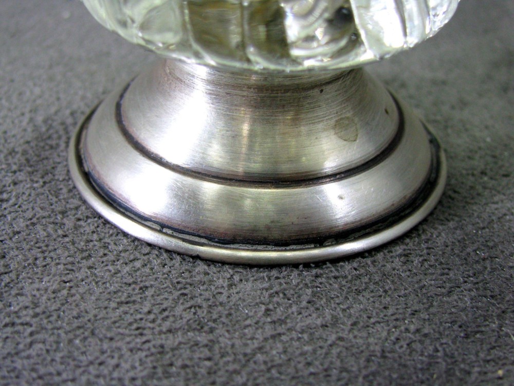 Vintage Sterling Silver Cigarette Tabletop Holder