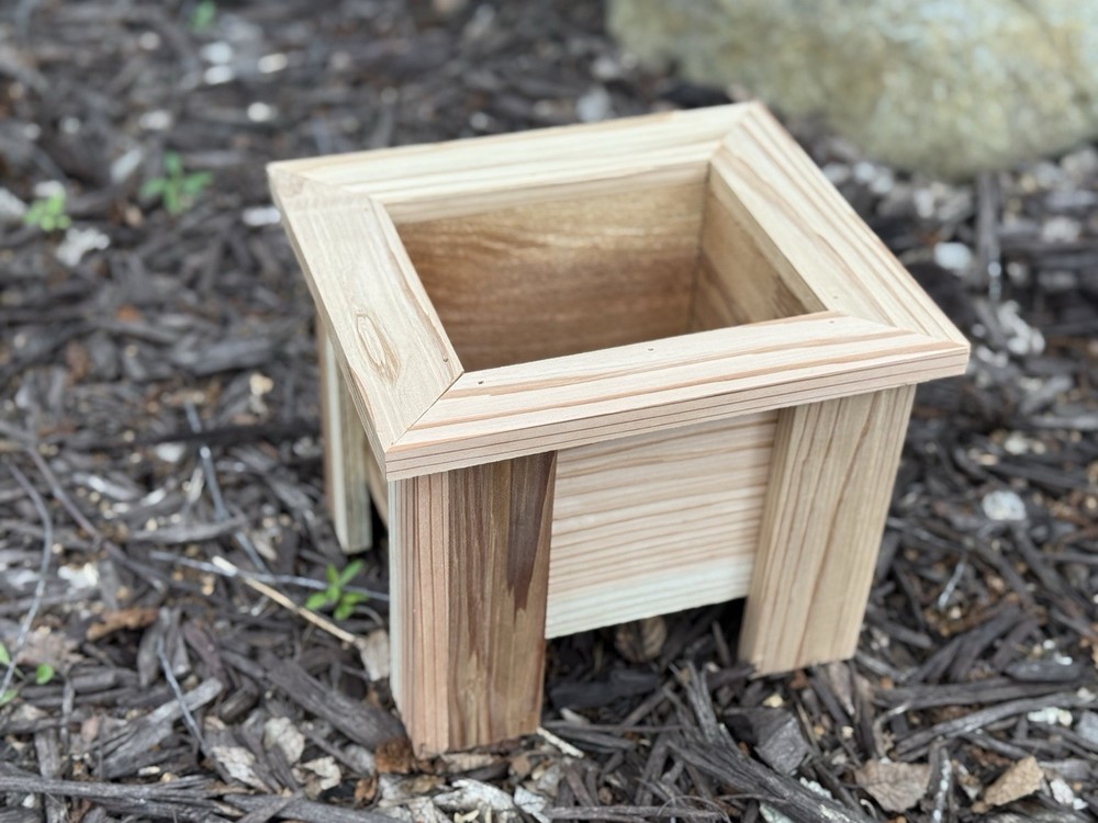 Raised Cedar Planter Box