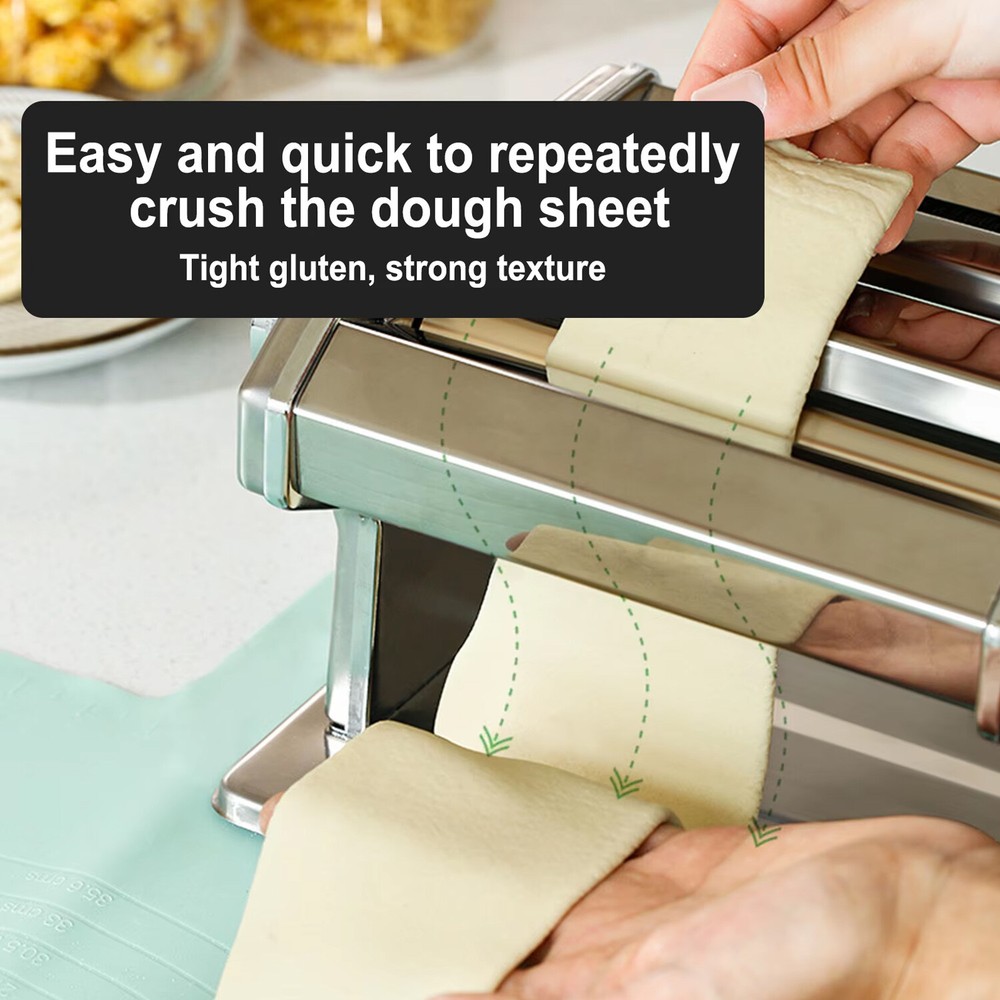 Stainless Fresh Pasta Maker Roller Machine for Spaghetti Noodle Kitchen Tool